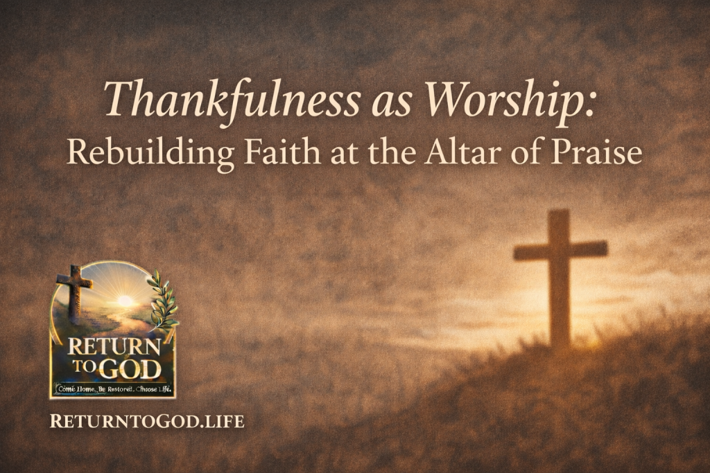Thankfulness as Worship