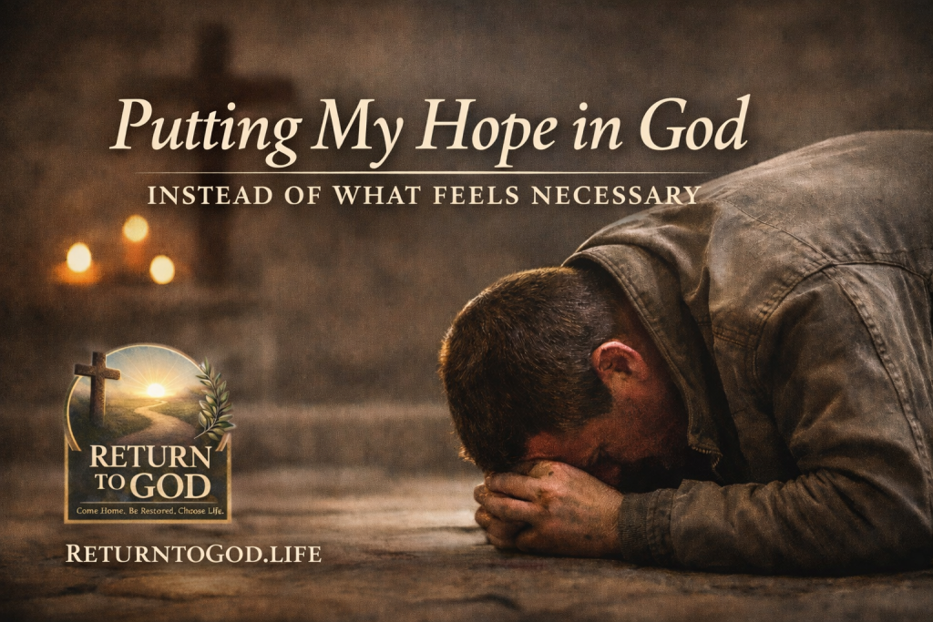 putting my hope in God