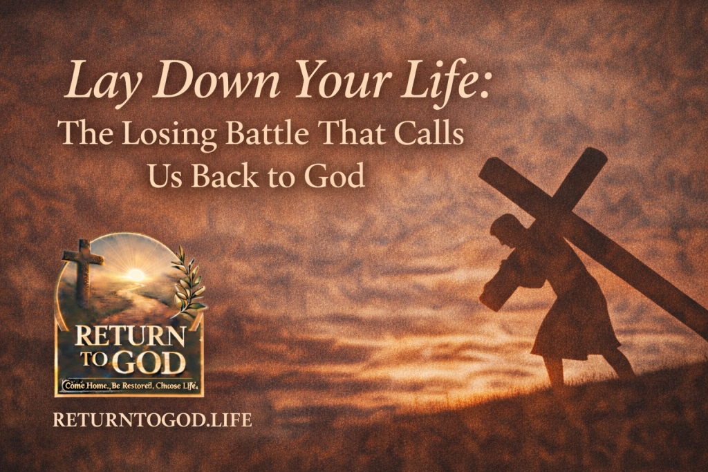 Lay down your life for God