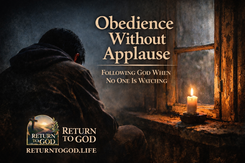 Obedience Without Applause